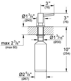 Dispenser sapun pentru bucatarie Grohe-40535000