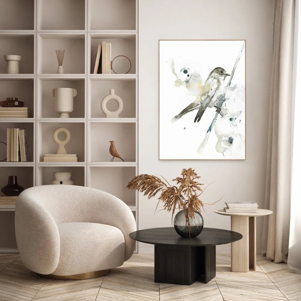 Tablou 70x100 cm Bird – Malerifabrikken
