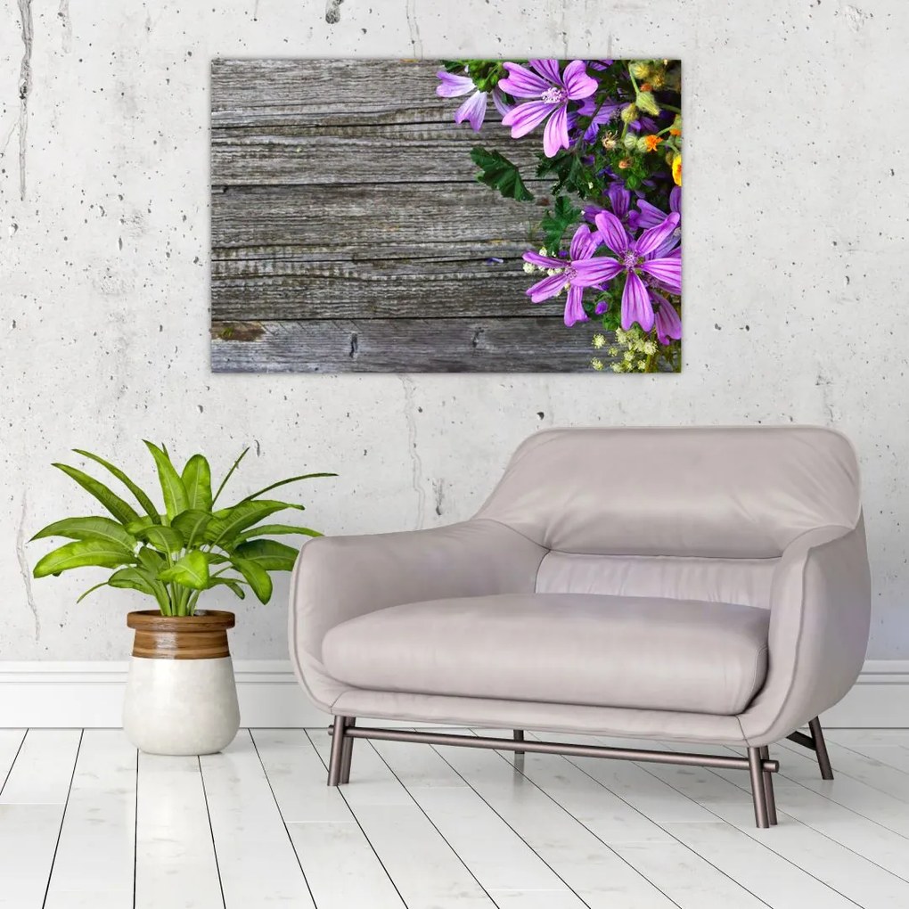 Tablou - flori de câmp (90x60 cm)