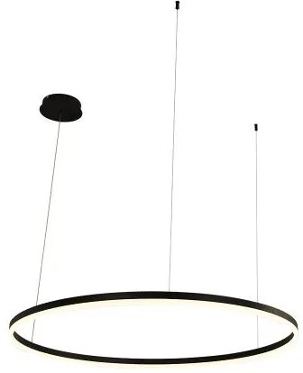 Lustră LED dimabilă pe cablu LED/55W/230V 3000-6500K + telecomandă