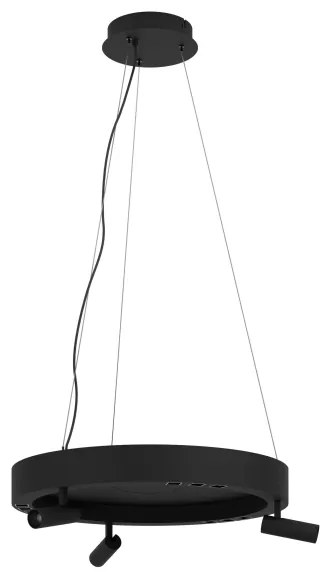 Lustră LED dimabilă pe cablu Eglo 390053 BRUSCOLI 3xLED/8W/230V +3xLED/8,5W + telecomandă