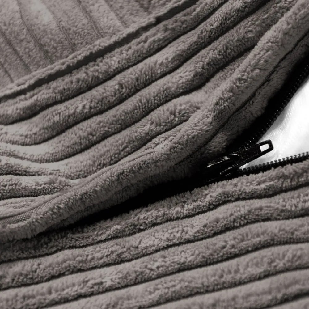 Fotoliu bean bag verde mentă cu tapițerie din catifea reiată Seat Lounge – SLOWDOWN