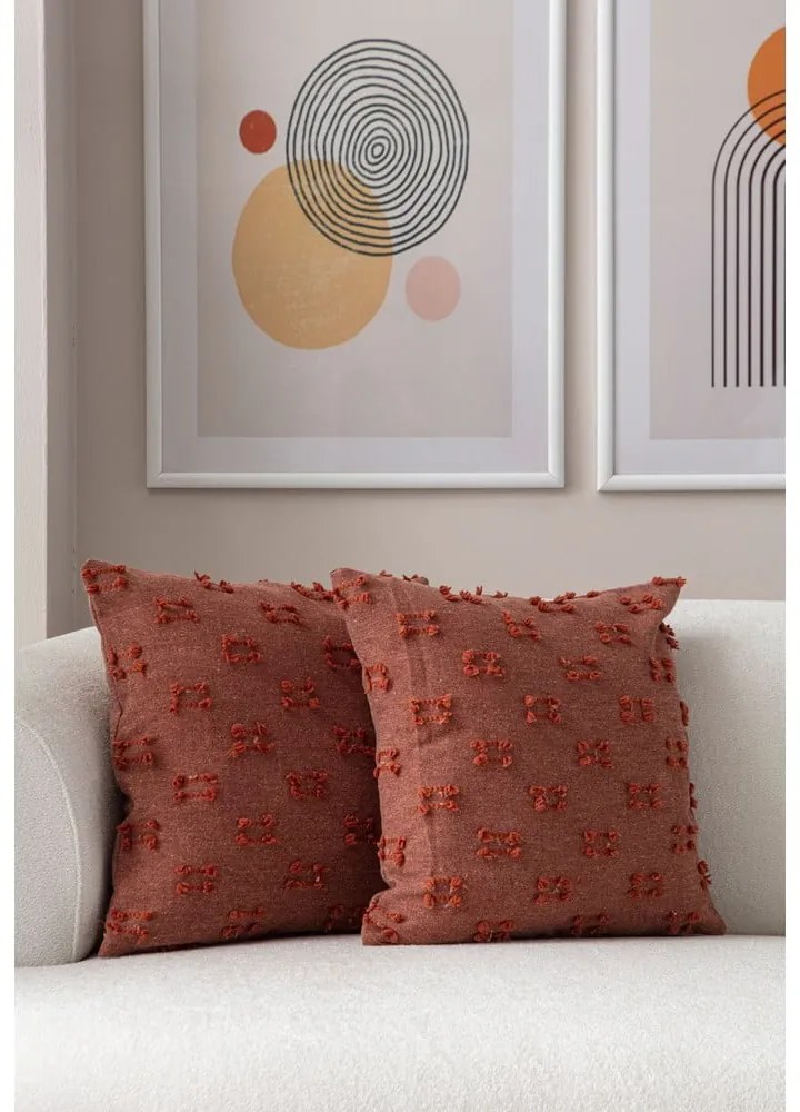 Fețe de pernă 2 buc. 43x43 cm Tuffet – Mioli Decor