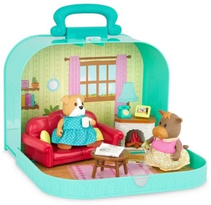 Set de jucării în trusă Li'l Woodzeez cameră de zi