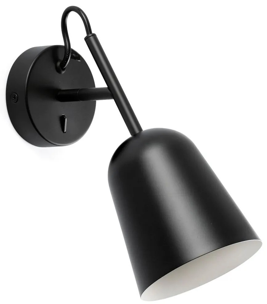 Lampă de perete FARO 28257 STUDIO 1xE14/8W/230V negru