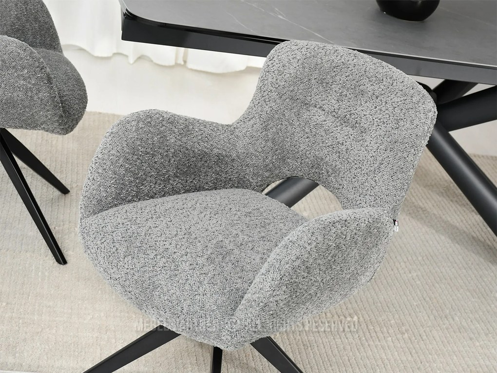 Scaun Milla (gri + negru). 1111184