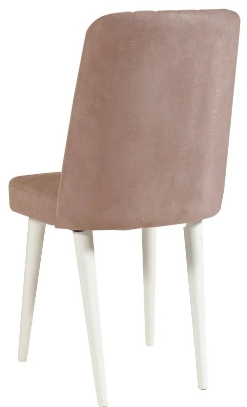 Set mobilier sufragerie Vlasta 1 (alb + maro deschis) (pentru 4 persoane). 1072380