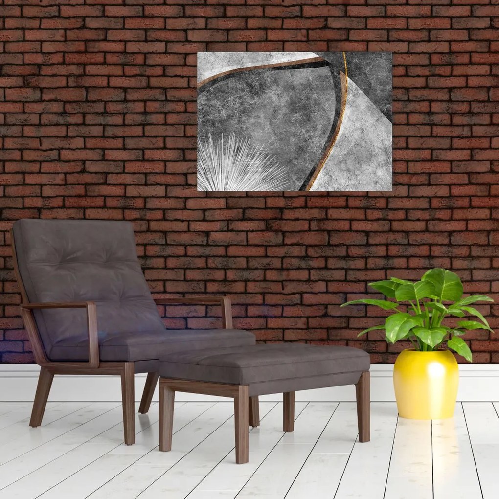 Tablou - Abstract beton (70x50 cm)