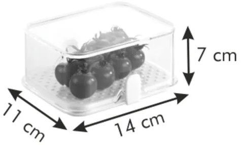 Doză de frigider Tescoma Purity 14 x 11 cm