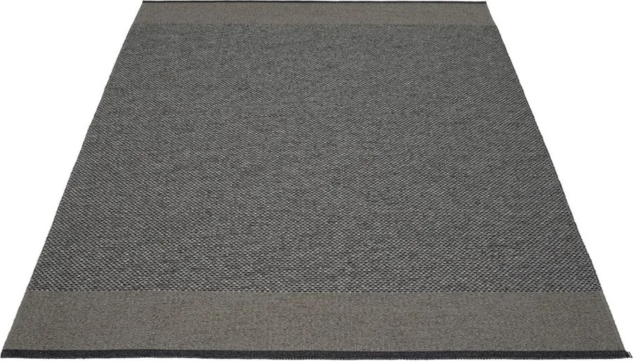 Covor pentru exterior și interior gri antracit 140x200 cm Edit Charcoal – Pappelina
