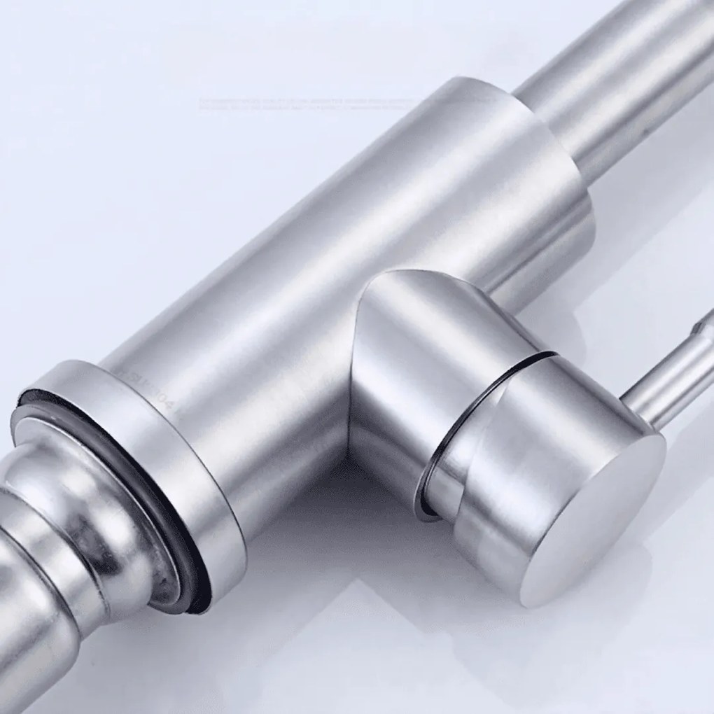 Baterie bucătărie - 99 oțel inoxidabil Negru satinat P14A