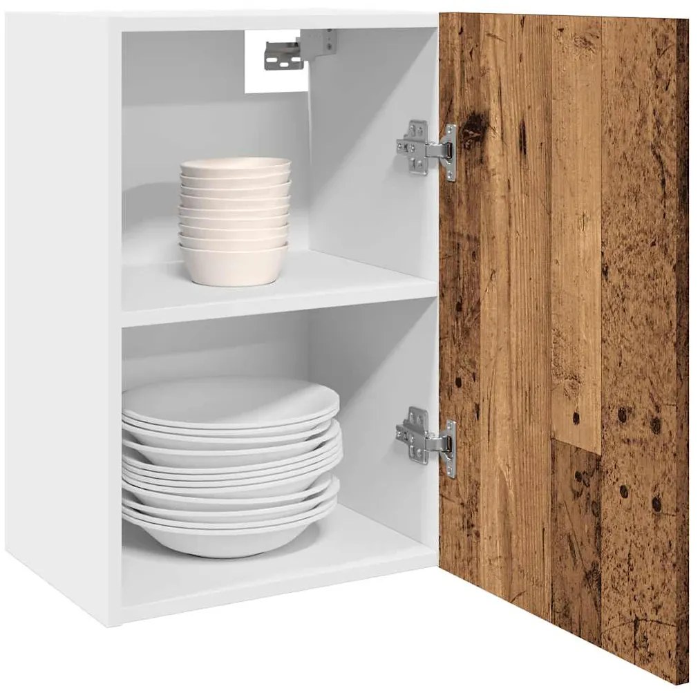 vidaXL Dulap suspendat “Lyon”, lemn vechi, 40x31x60 cm, lemn prelucrat