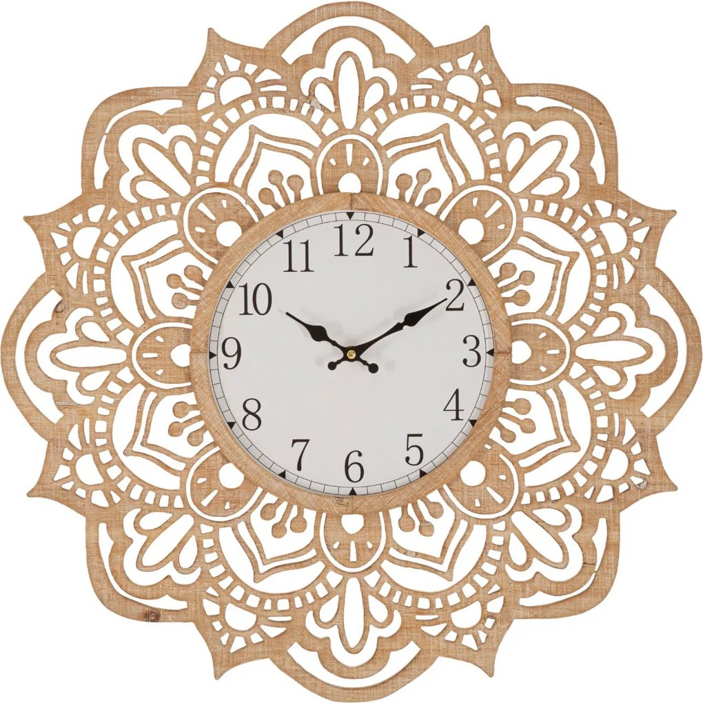 Ceas de perete cu cadran din dantela, Ø 60 cm