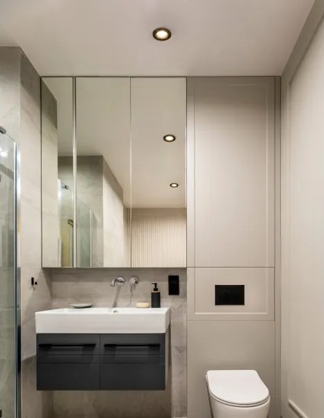 Eglo 902274 - Set 3x spoturi LED încastrate pentru baie SALABATE, 4,9 W, 230 V, Ø 8,8 cm, IP65, negru