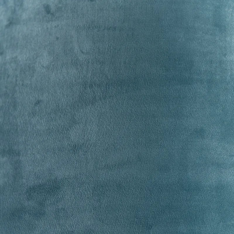 Abajur din catifea albastră 50/50/25 cu interior auriu