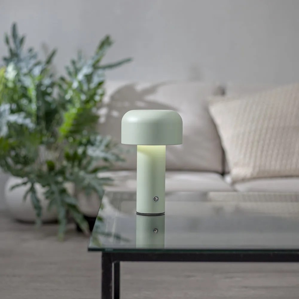 Veioză verde LED (înălțime 21,5 cm) Bobby – Star Trading