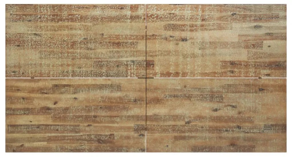 Masa de bucatarie, Lemn masiv de salcam, 170x90 cm