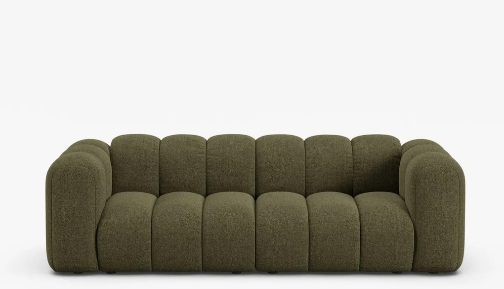 Canapea Lupine 3 locuri chenille Eden L230 cm