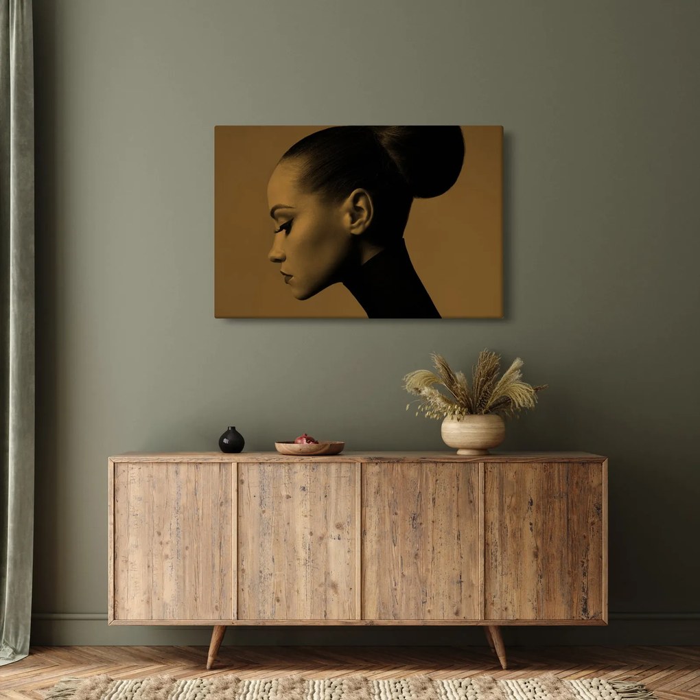 Tablou - Femeie în profil (90x60 cm)