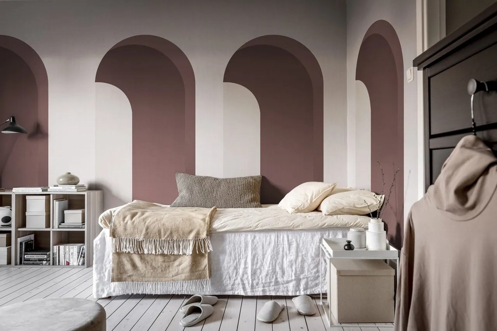 Tapet Arch, Pink, Rebel Walls