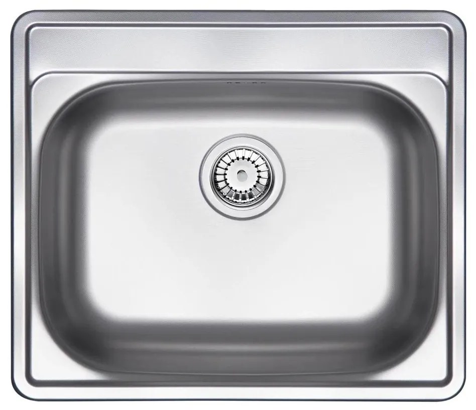 Deante ZYU_0103 - Chiuvetă bucătărie SOUL 50x60 cm satin