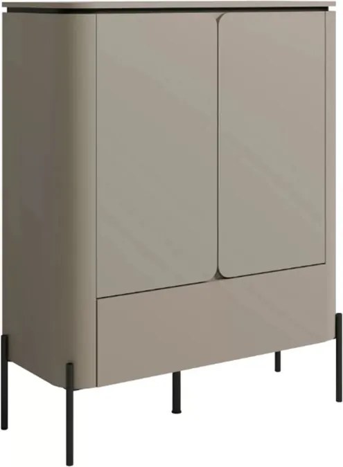 Komodă înaltă Bello 98 cm cu sertar - congo