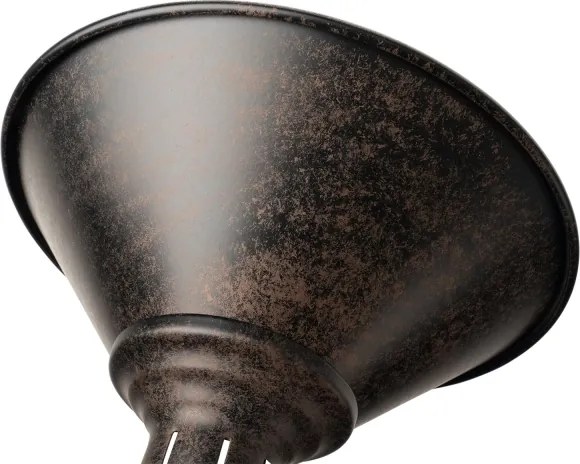 Brilagi - Lampă de perete FORGE 1xE27/60W/230V neagră