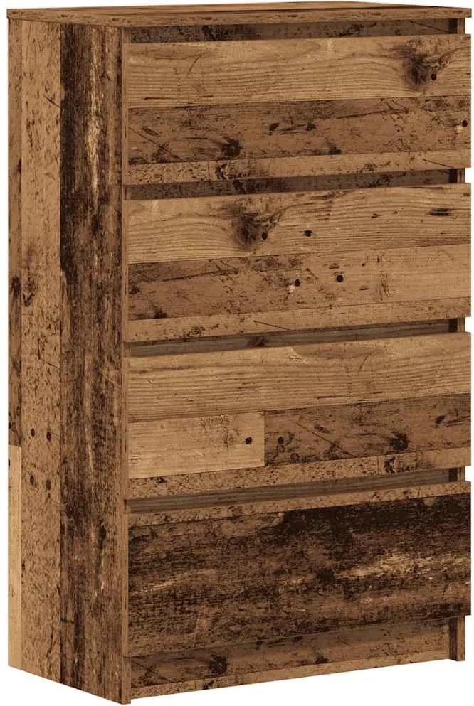 vidaXL Bufetă din lemn vechi 60x35x98,5 cm din lemn prelucrat