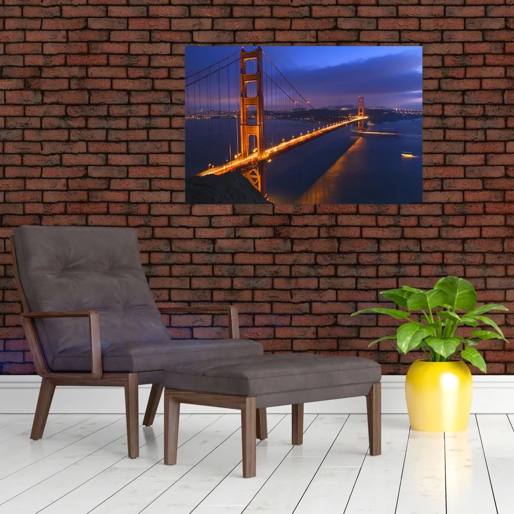 Tablou - Podul Golden Gate (90x60 cm)