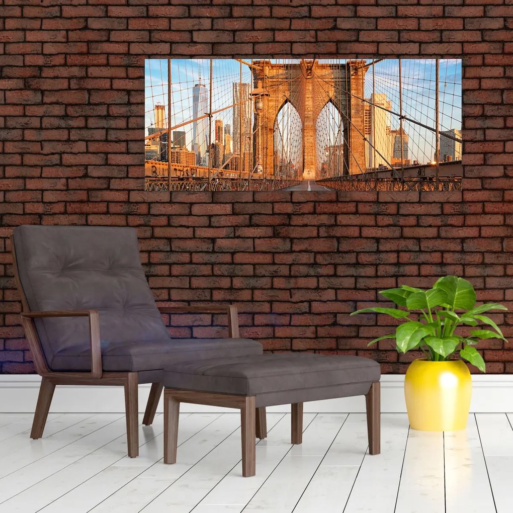 Tablou - Podul Brooklyn (120x50 cm)