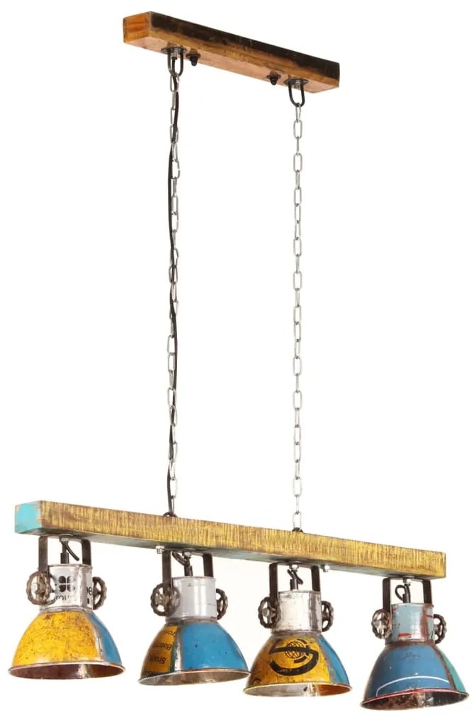 Lampa de tavan industriala 25 W, multicolor, 111 cm E27