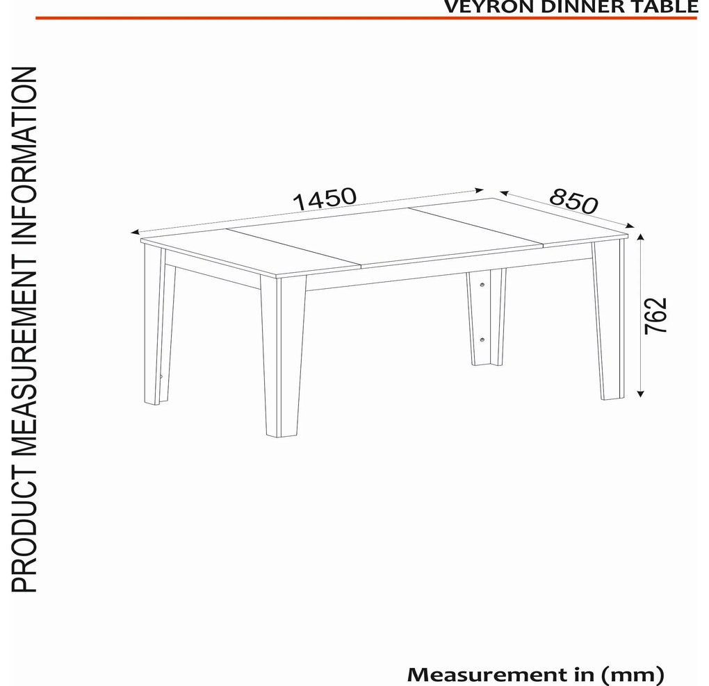 Masă sufragerie Veya 2 (pentru 6 persoane) (Travertin + Nisipiu) . 1102631