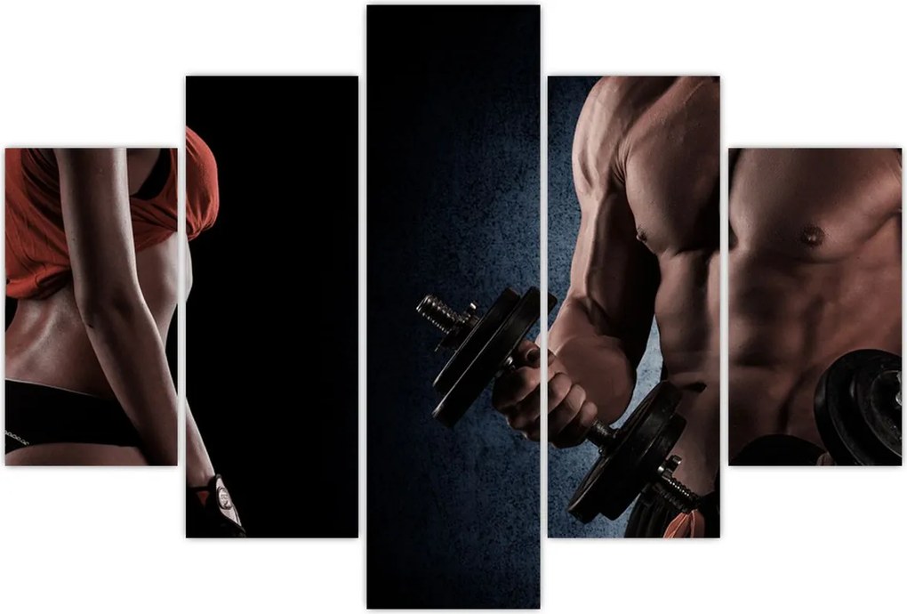 Tablou - Fitness (150x105 cm)