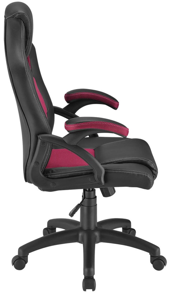 Scaun ergonomic de birou "Montreal" burgundy