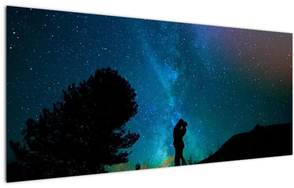 Tablou - Întâlnire sub stele (120x50 cm)