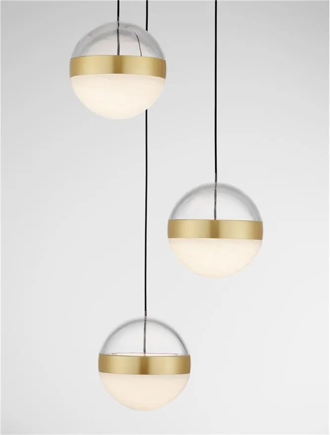 Lustra cu 3 Pendule LED stil modern ALAZ
