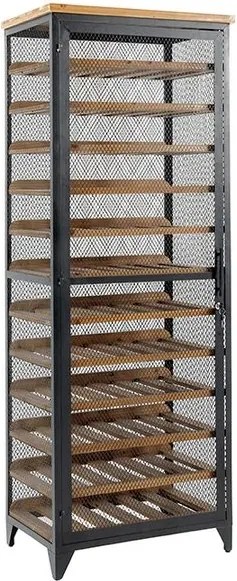 Raft pentru 72 sticle de vin Bodega 185cm