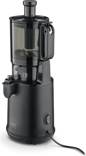Storcator cu presare la rece slow juicer Caso Juice Fit Pro, 250 W, 1 l, 40 rpm, Safety Stop, Functionare silentioasa, Negru mat