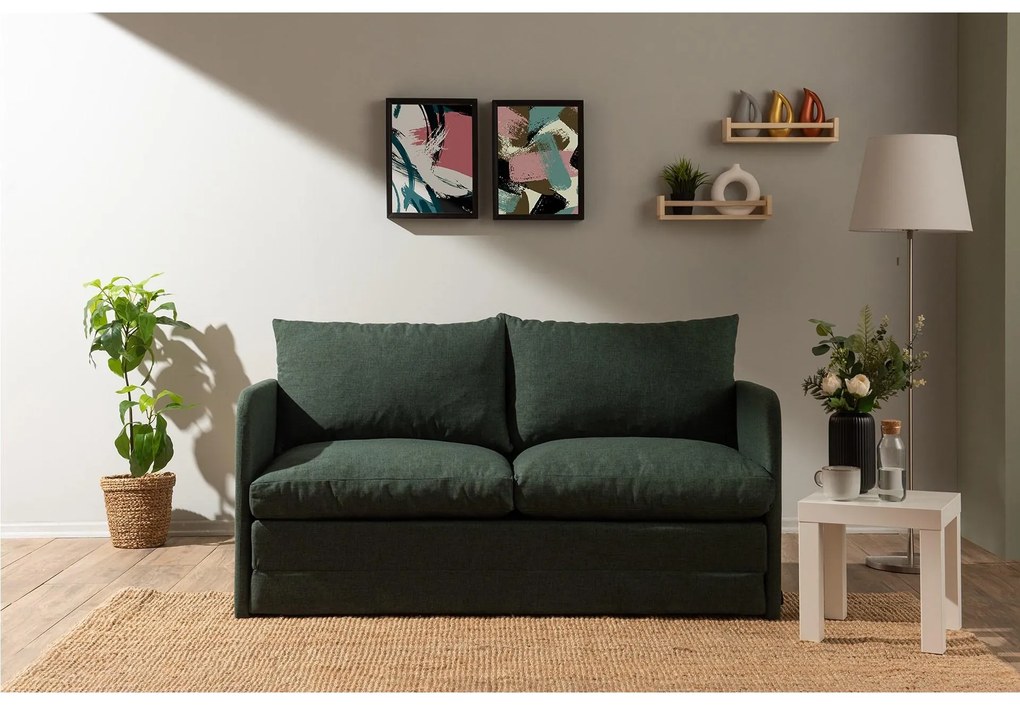 Canapea extensibilă Sagoretti XL (Verde). 1107025