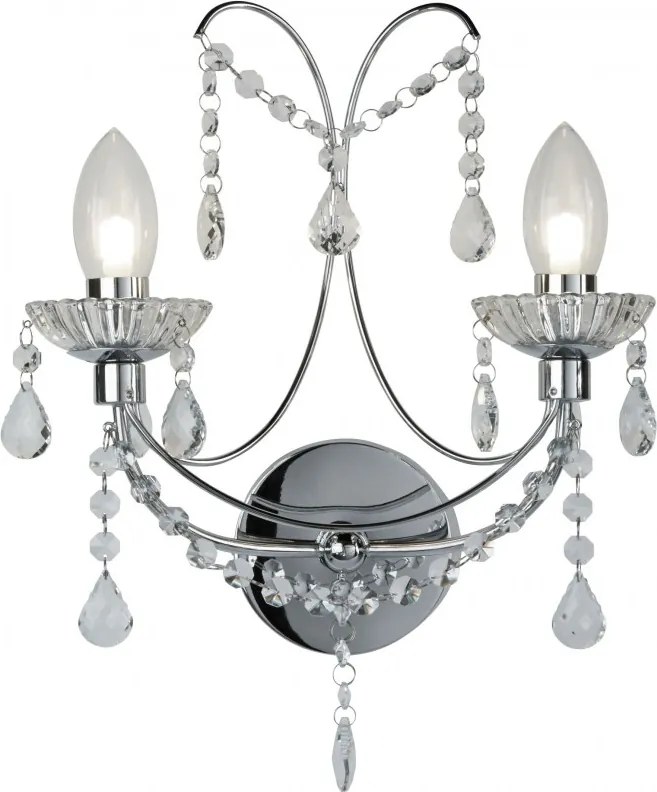 Aplica de perete eleganta pentru baie IP44 Autumn 9037-2CC SRT
