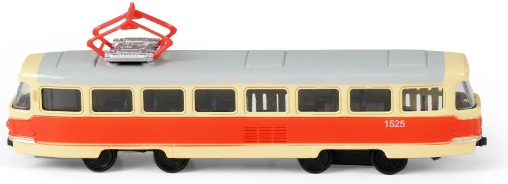 Rappa Ceh tramvai retro din metal, 16 cm