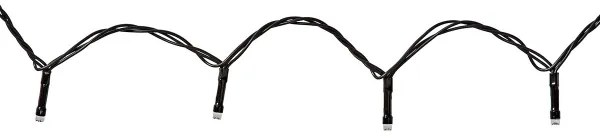 Nedis WIFILXT02W200 - LED perde Crăciun 200 LED/8 funcții 10x2m IP65 Wi-Fi Tuya