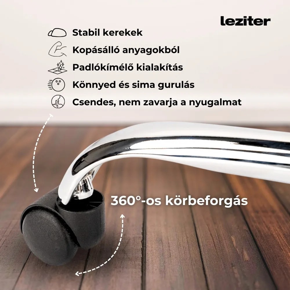 Scaun rotativ ergonomic de birou Fit, negru