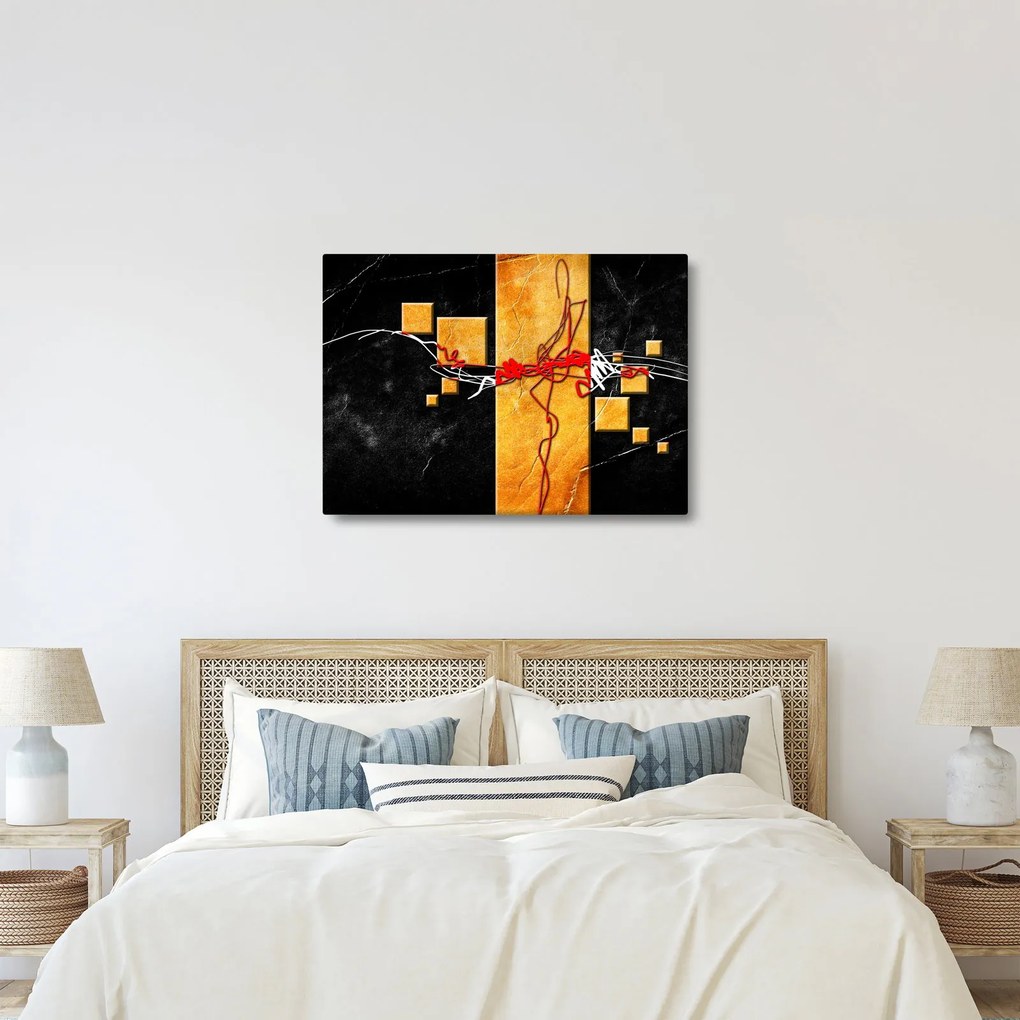 Tablou abstract - Dansatoare (70x50 cm)