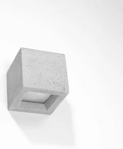 Aplică LEO 1xG9/40W/230V beton Sollux SL.0991