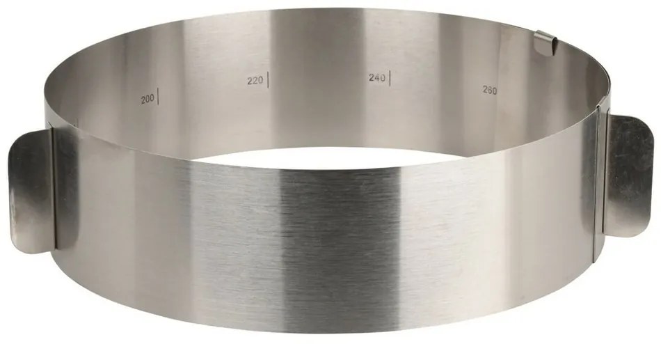 Formă extensibilă pentru tort La Cucina,diametru 16-30 cm