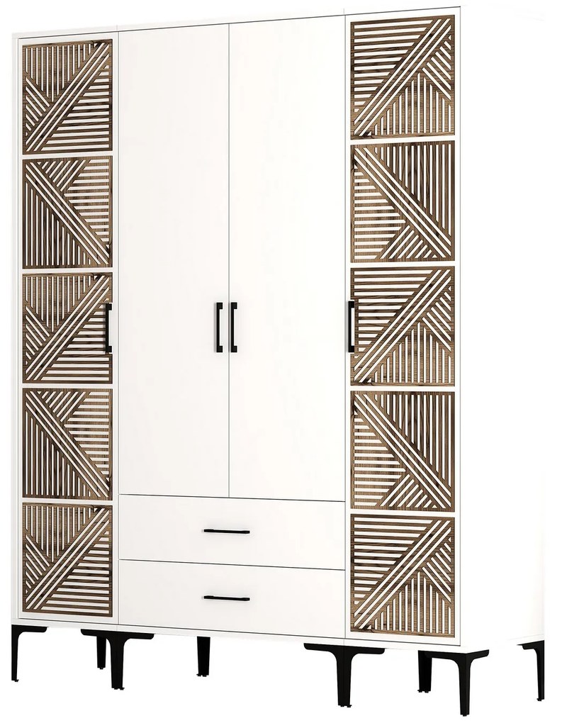 Dulap de haine Kiara PTP (Alb). 1088480