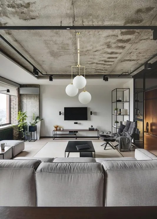 Lustra 3 brate moderna realizata manual Artu Glass