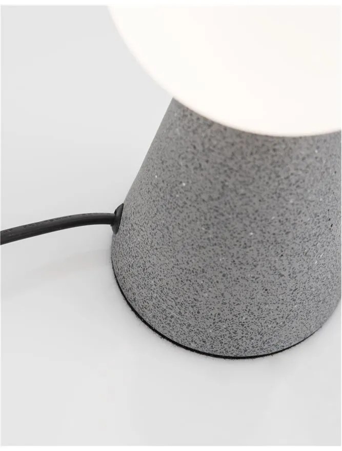 Veioza, lampa de masa design modern ZERO beton gri NVL-9577010