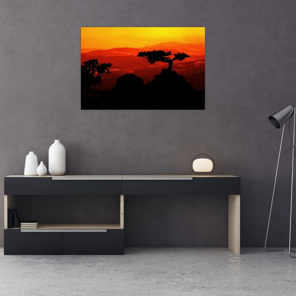 Tablou -Apus de soare (90x60 cm)